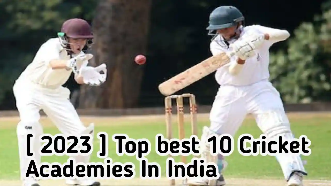 10 Cricket Academies In India